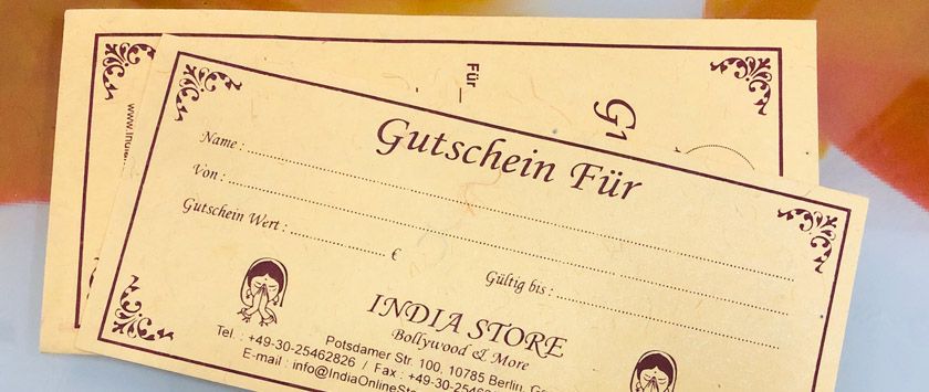 Gutscheine 🎁