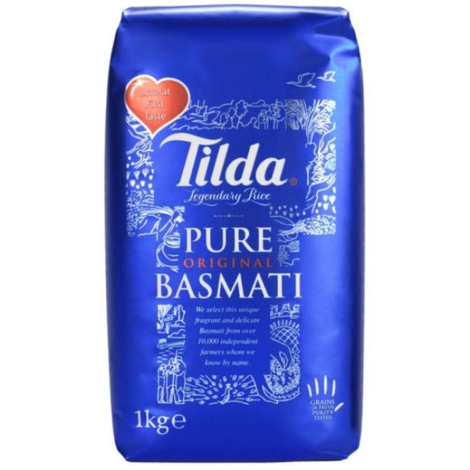 Tilda Pure langkörniger Basmati Reis