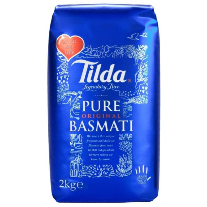 Tilda Pure langkörniger Basmati Reis