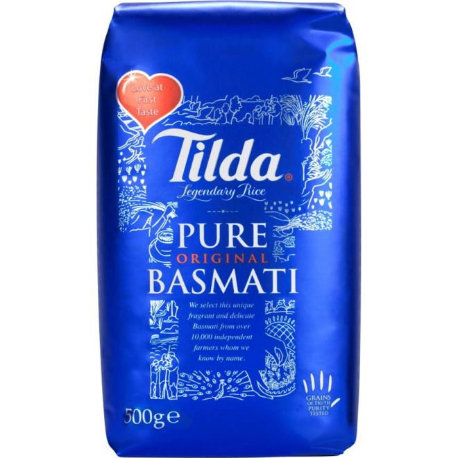 Tilda Pure langkörniger Basmati Reis