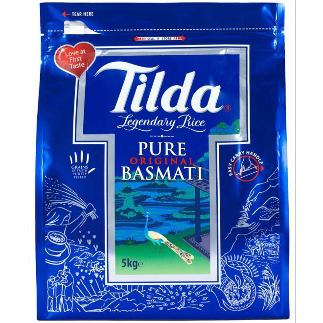 Tilda Pure langkörniger Basmati Reis