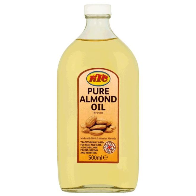 KTC Almond Oil | 100% reines Mandelöl | Mehrzwecköl | Massageöl | Haaröl