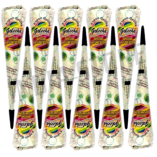 Golecha Body Paint-Color - Cones (White)