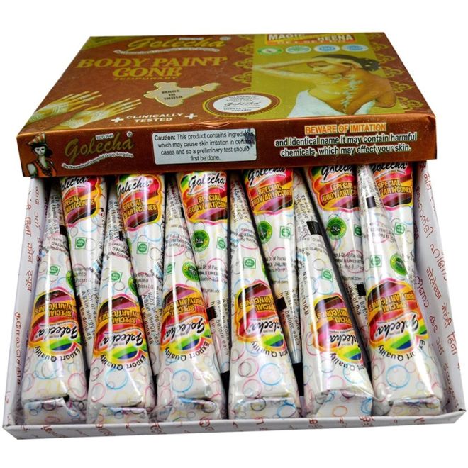 Golecha Body Paint-Color - Cones (White)