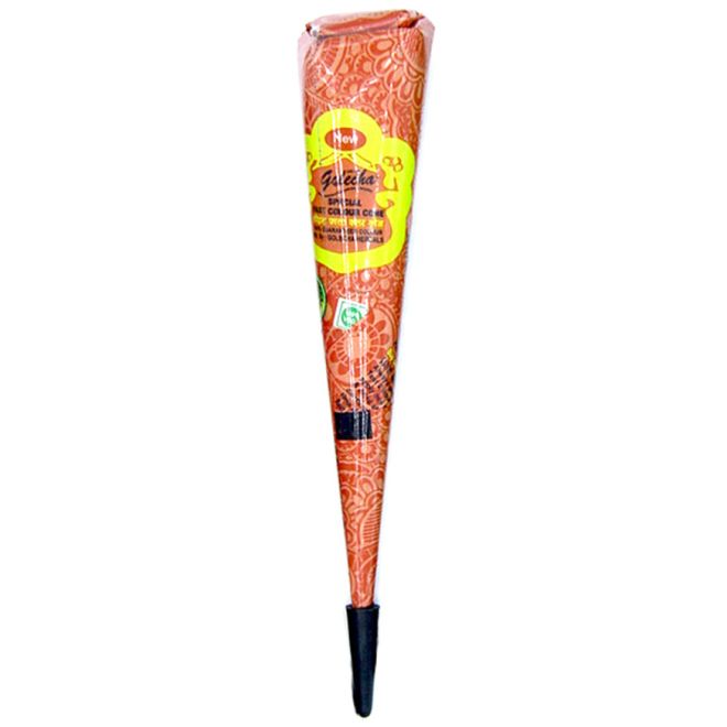 Golecha Special Magic Henna Kegel - klinisch getestet, No PPD (Orange)