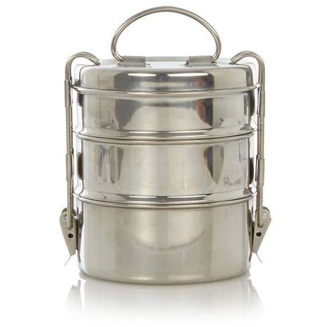 Tiffin, Stainless Steel (Multi-tiered lunch box)
