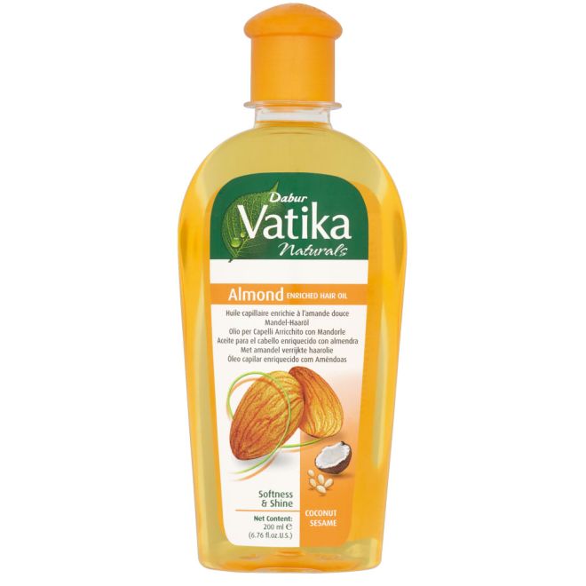Dabur Vatika Naturals Almond Enriched Hair Oil (Haaröl anreichert mit Mandel)