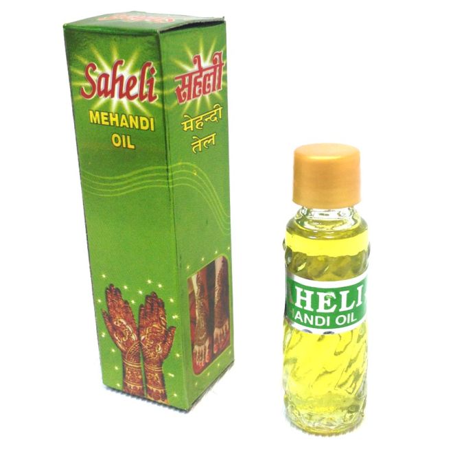 Henna Oil for Intensification of Henna Paintings - 6ml