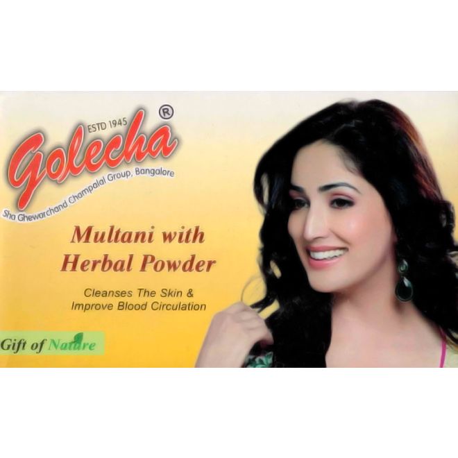 Golecha Multani Face Pack Powder with Papaya (for smooth & fair skin) 100g