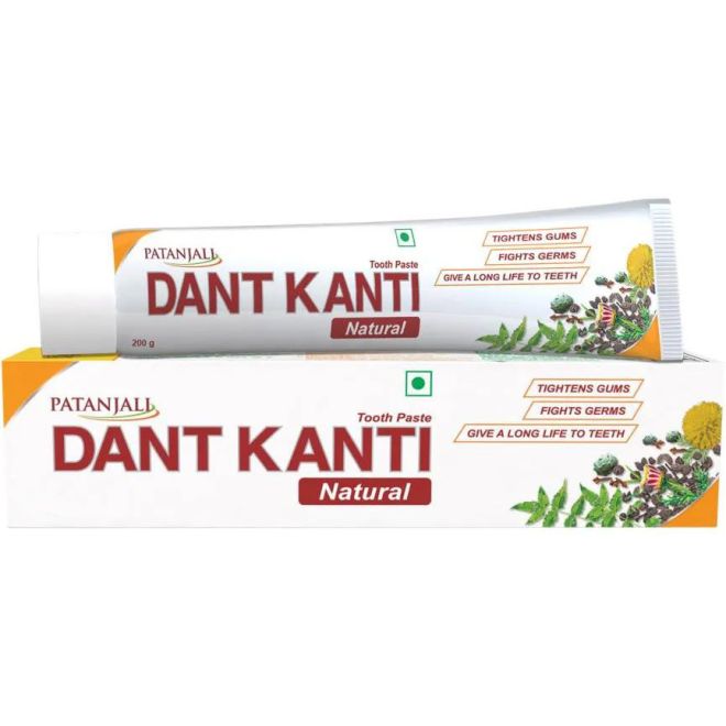 Patanjali Dant Kanti - Natural (Zahnpasta Für Straffes Zahnfleisch)