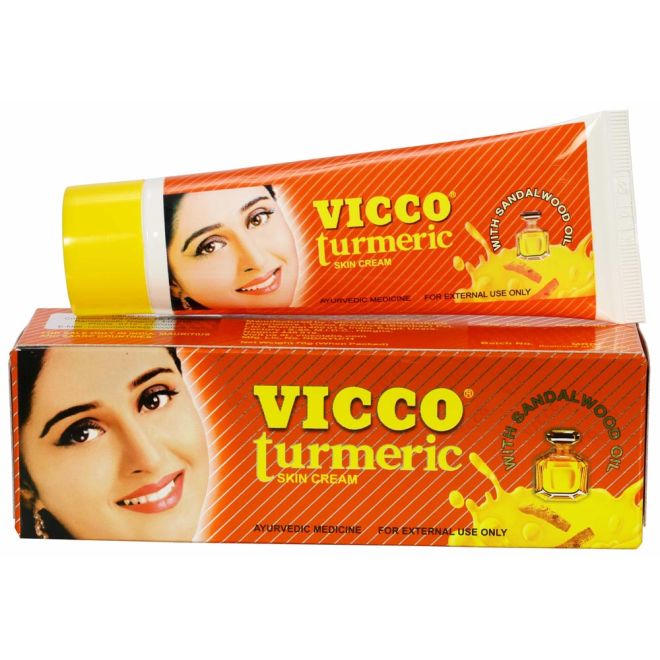 Vicco Turmeric - Ayurvedische Haut-Creme mit Sandelholzöl