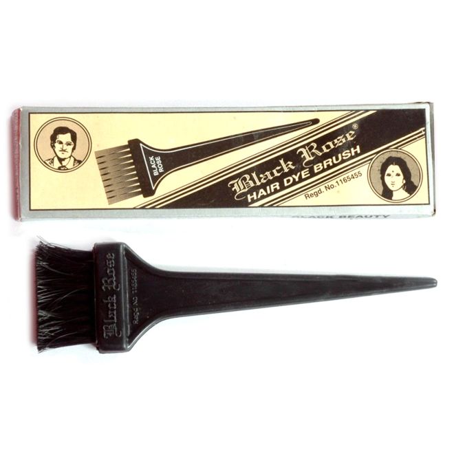 Black Rose Hair Dye Brush