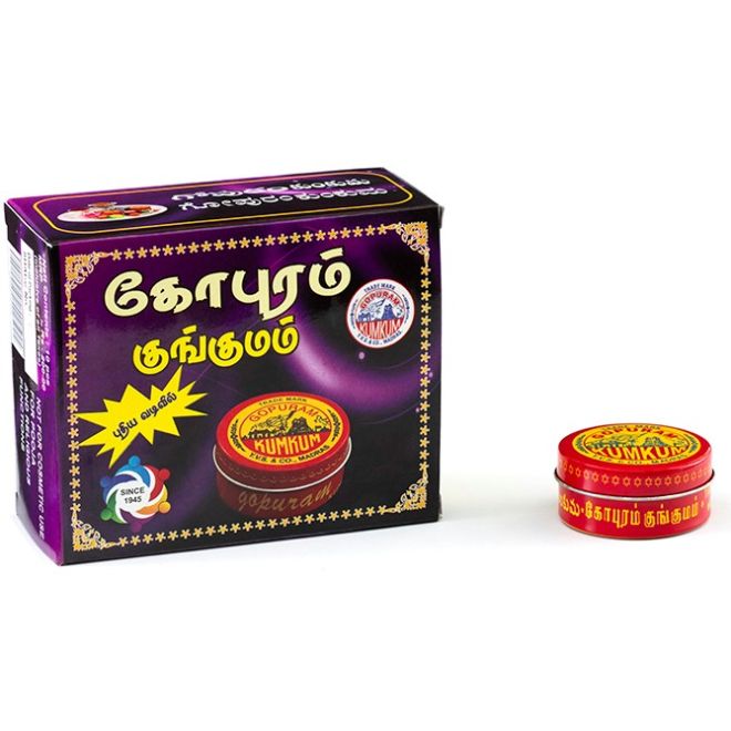 Vel Special Thazhampoo KumKum Powder (Rotes Pulver für Tilak und Pooja) 15g