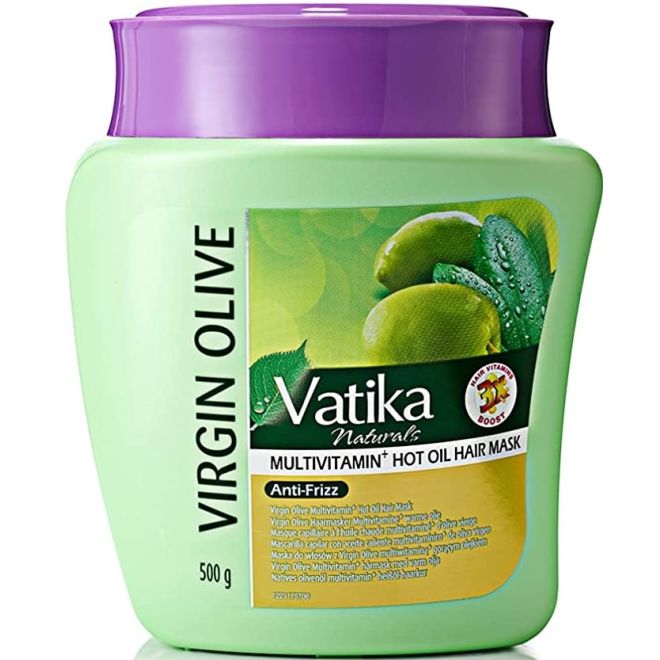 Vatika Virgin Olive Multiivitamin Hair Mask (Anti-Frizz) 500g