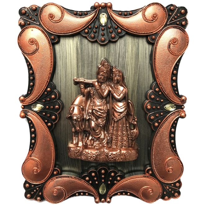 Radha Krishna hanging picture (30x24x3cm)