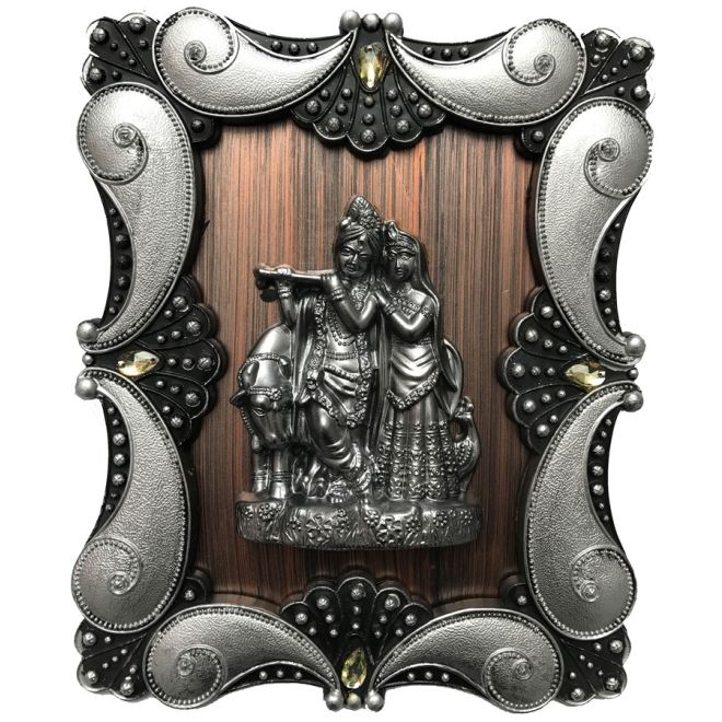 Radha Krishna hanging picture (30x24x3cm)