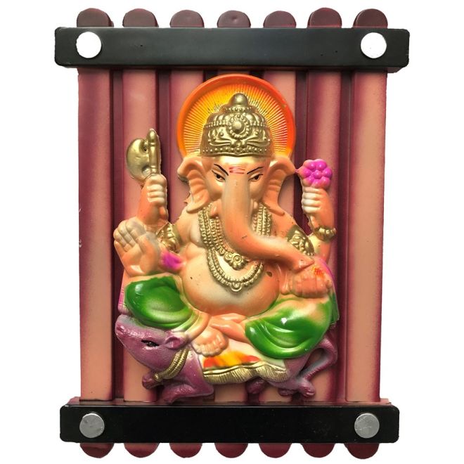Ganesha hanging picture (32x24x4cm)