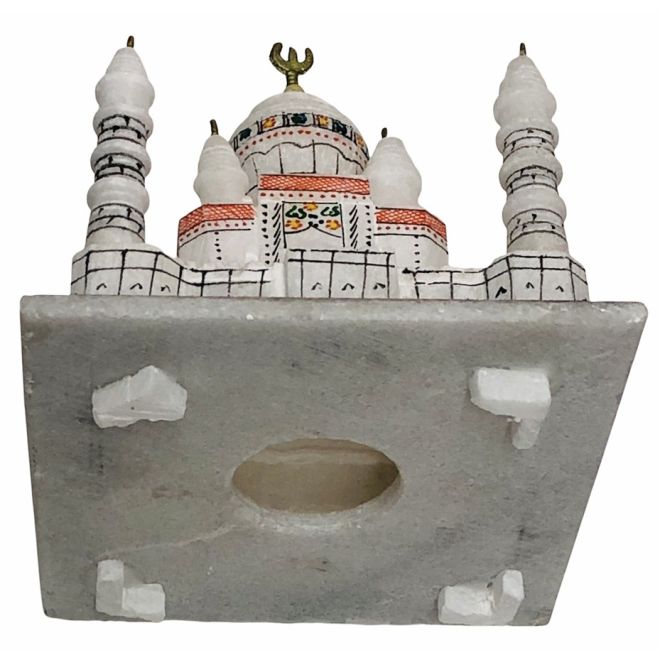 White Marble Taj Mahal (Show Piece Statue)