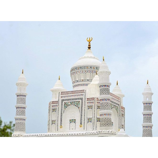 White Marble Taj Mahal (Show Piece Statue)