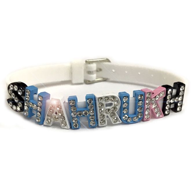 Shahrukh Armband mit funkelnden Strasssteinen (Multi/Weiss)