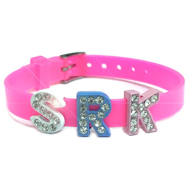SRK Armband mit funkelnden Strasssteinen (Multi/Pink)