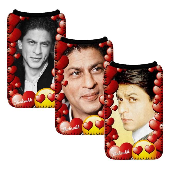 Shahrukh Khan Universal Smartphone-Tasche, 6 Motive in 2 Größen