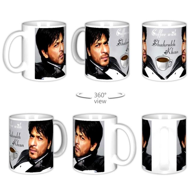 Kaffeebecher - Shahrukh Khan (Hochwertige Qualität)