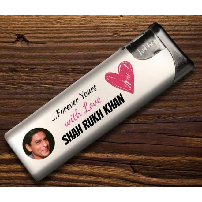 Edles Feuerzeug mit Shahrukh Khan Motiv 2013
