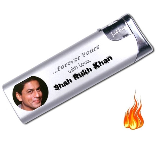 Edles Feuerzeug mit Shahrukh Khan Motiv 2013