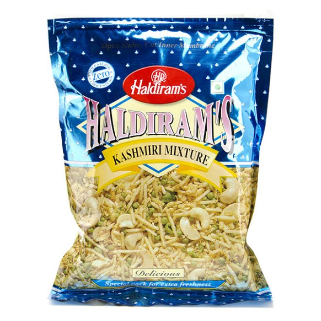 Haldiram Kashmiri Mixture (Spicy Blend of Green Gram, Noodles and Cashew Nuts) 200g