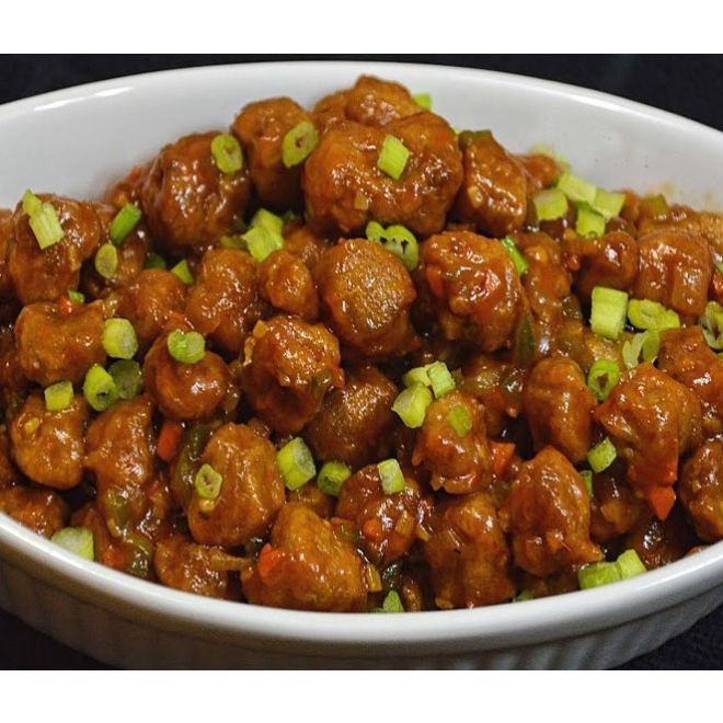 TRS Soya Chunks, सोयाबीन वडी (Fleischersatz, Sojabohnen)