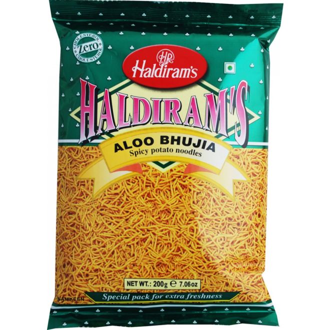 Haldiram Aloo Bhujia (Pikant Würzige Kartoffelnudeln)