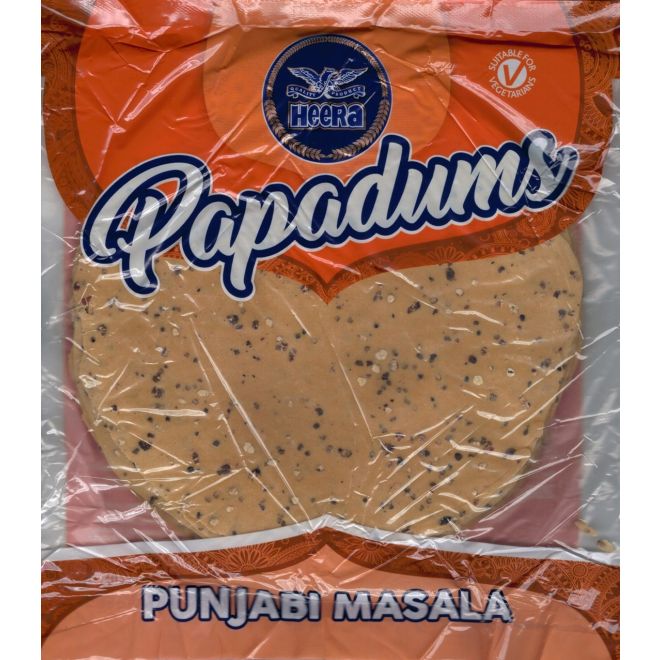 Heera Punjabi Masala Papad - 200g