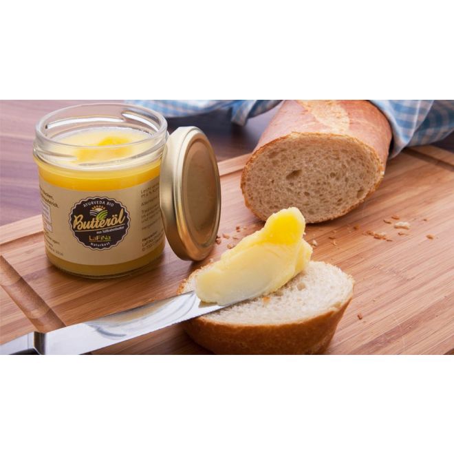 LaFiNa 100% Ayurvedisches Bio-Butteröl (Ghee) ein altbewährtes Lebenselixier