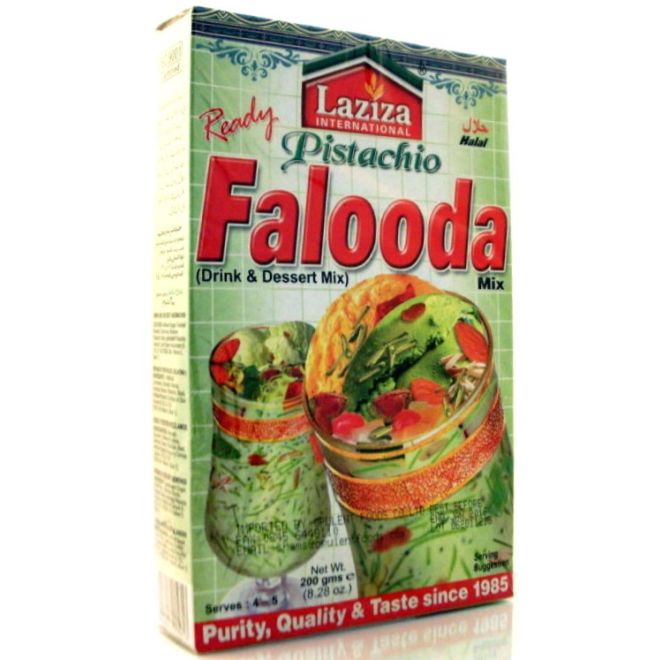 Laziza Falooda - Pistachio (Drink & Dessert Mix) 200g