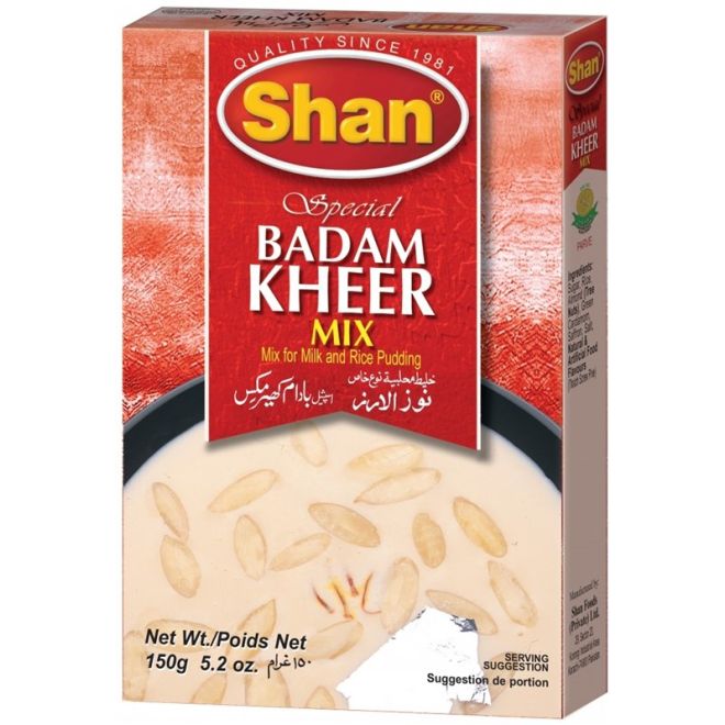 Shan Badam Kheer Mix (Mischung für Milchreispudding) 150g
