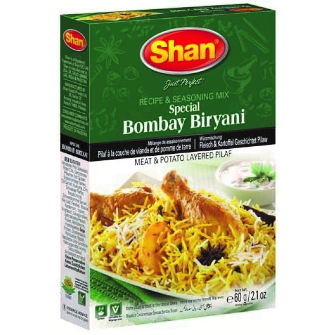 Shan Bombay Biryani (Gewürzmischung für Reisgerichte mit Fleisch & Kartoffeln)