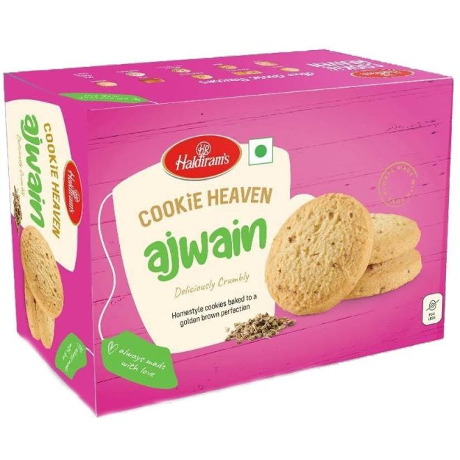 Haldiram Ajwain Cookies - 180g