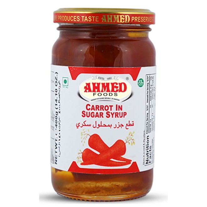 Ahmed Carrot in Sugar Syrup, गाजर का मुरब्बा - 450g
