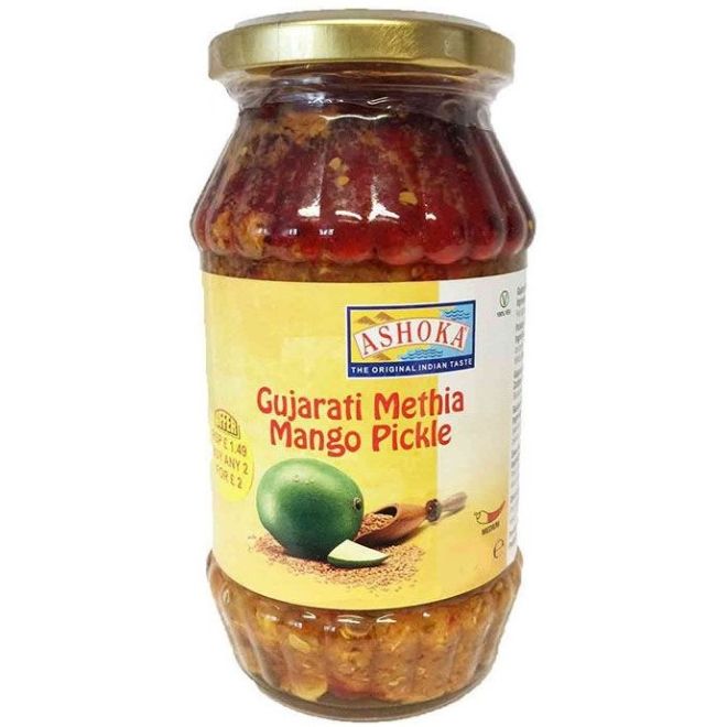 Ashoka Gujrati Methia Mango Pickle, अचार (500g)