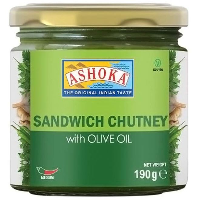 Ashoka Sandwich Chutney (with Olive Oil) 190g