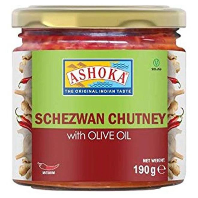 Ashoka Schezwan Chutney (with Olive Oil) 190g