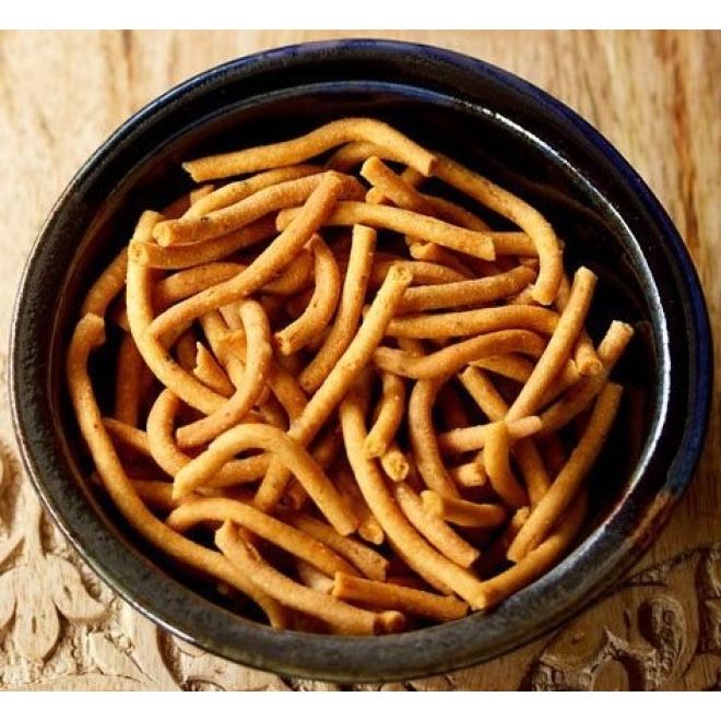 Besan Thick Sev (gebratener Snack aus Kichererbsenmehl) 400g