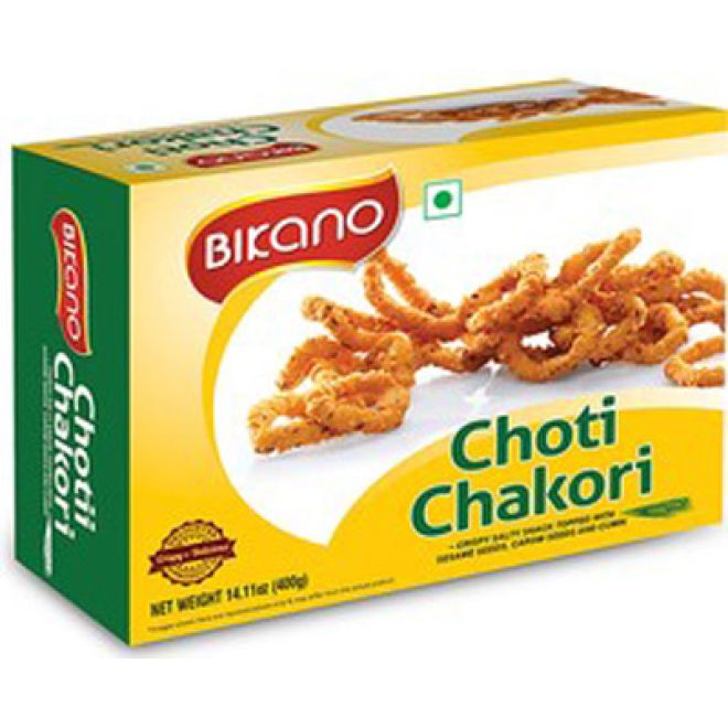 Bikano Choti Chakori (knusprig-würziger Snack) 400g