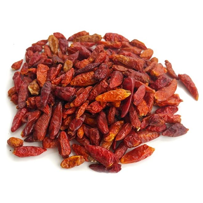 Heera Birds Eye Chilli (Kurze, Getrocknete Rote Chilischoten)