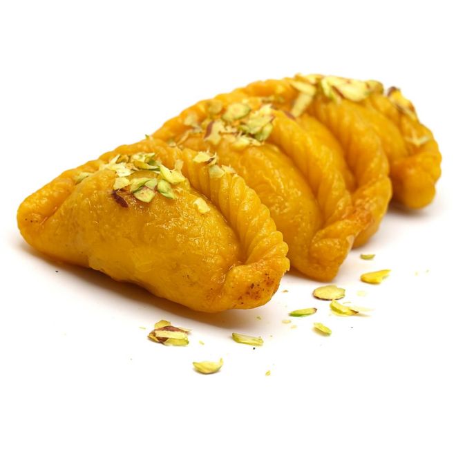 Fresh Handmade Gujiya , Khoya (Mawa) 200g