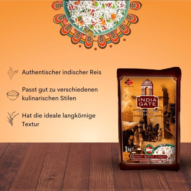 India Gate Classic Basmati Reis
