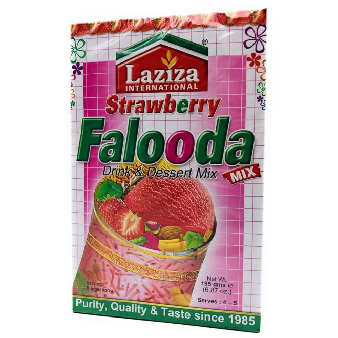 Laziza Falooda - Strawberry (Erdbeer Getränkmischung) 200g