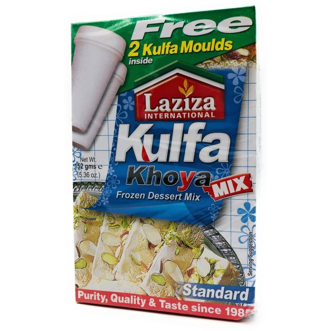 Laziza Kulfa Khoya Mix - Standard, mit 2x Kulfa Maker (152g)