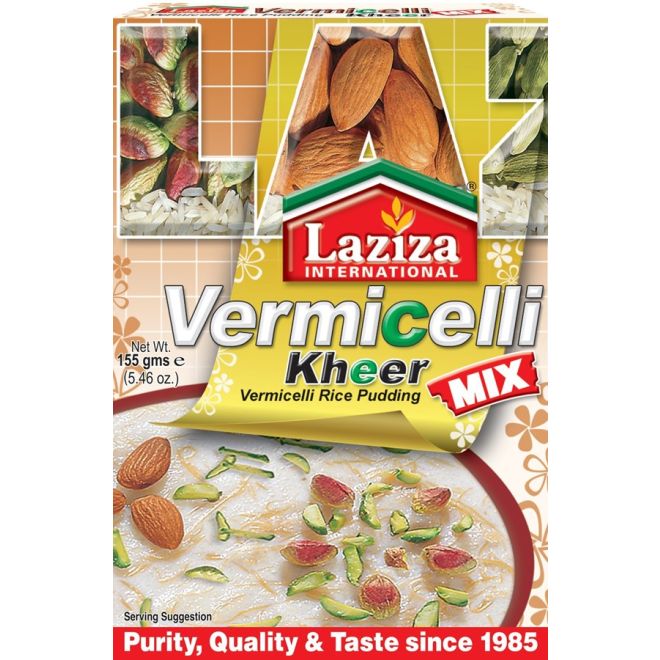 Laziza Vermicelli Kheer - Rice Pudding Mix (155g)